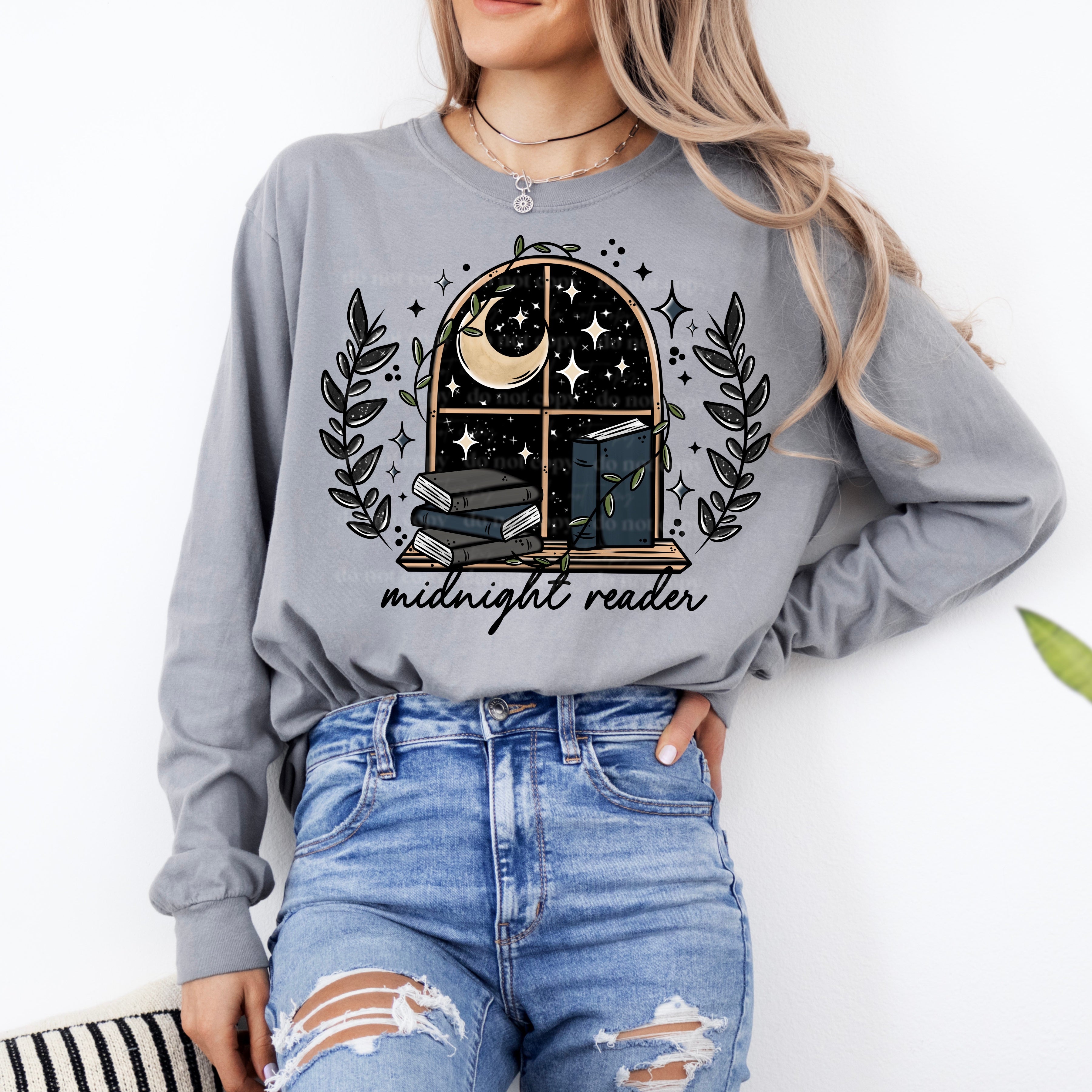 Midnight Reader Full Color TRANSFER NOV CSC – Sassy Sublimation ...