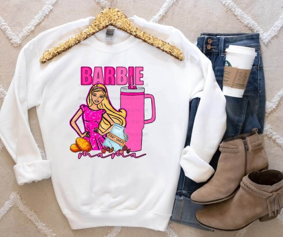 Blonde Pink Doll Mama TRANSFER FDC