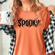 Load image into Gallery viewer, Spooky Flame Distressed Color Dropdown TRANSFER CSC AUG 25
