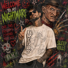 Load image into Gallery viewer, Black Outline Peace Sign Horror Characters DROPDOWN TRANSFER RHD JULY 26 | JULY-O-WEEN SOLO BUNDLE
