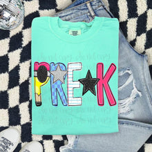 Load image into Gallery viewer, Paper Pencil Star Grades Dropdown TRANSFER ARA
