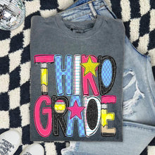 Load image into Gallery viewer, Paper Pencil Star Grades Dropdown TRANSFER ARA
