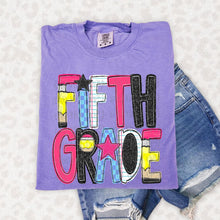 Load image into Gallery viewer, Paper Pencil Star Grades Dropdown TRANSFER ARA
