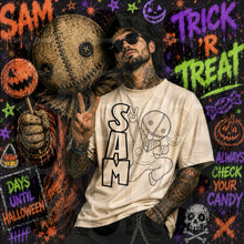 Load image into Gallery viewer, Black Outline Peace Sign Horror Characters DROPDOWN TRANSFER RHD JULY 26 | JULY-O-WEEN SOLO BUNDLE
