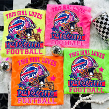 Load image into Gallery viewer, This Girl Loves Football Team Dropdown TRANSFER VIRGO JUNE 25
