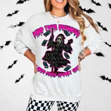 Load image into Gallery viewer, Mind Your Business I Need More Spooky Shit TRANSFER MOON JUNE 25
