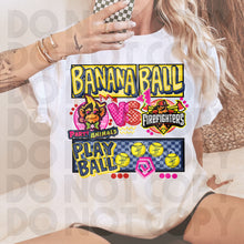 Load image into Gallery viewer, Play Ball Ban_na Baseball Team Dropdown TRANSFER RHD FEB 26
