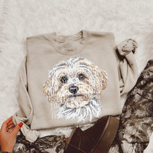 Load image into Gallery viewer, Faux Rhinestone Animals Dropdown TRANSFER CTD
