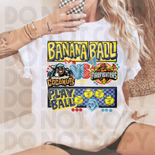 Load image into Gallery viewer, Play Ball Ban_na Baseball Team Dropdown TRANSFER RHD FEB 26
