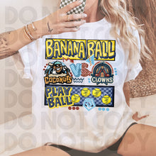Load image into Gallery viewer, Play Ball Ban_na Baseball Team Dropdown TRANSFER RHD FEB 26
