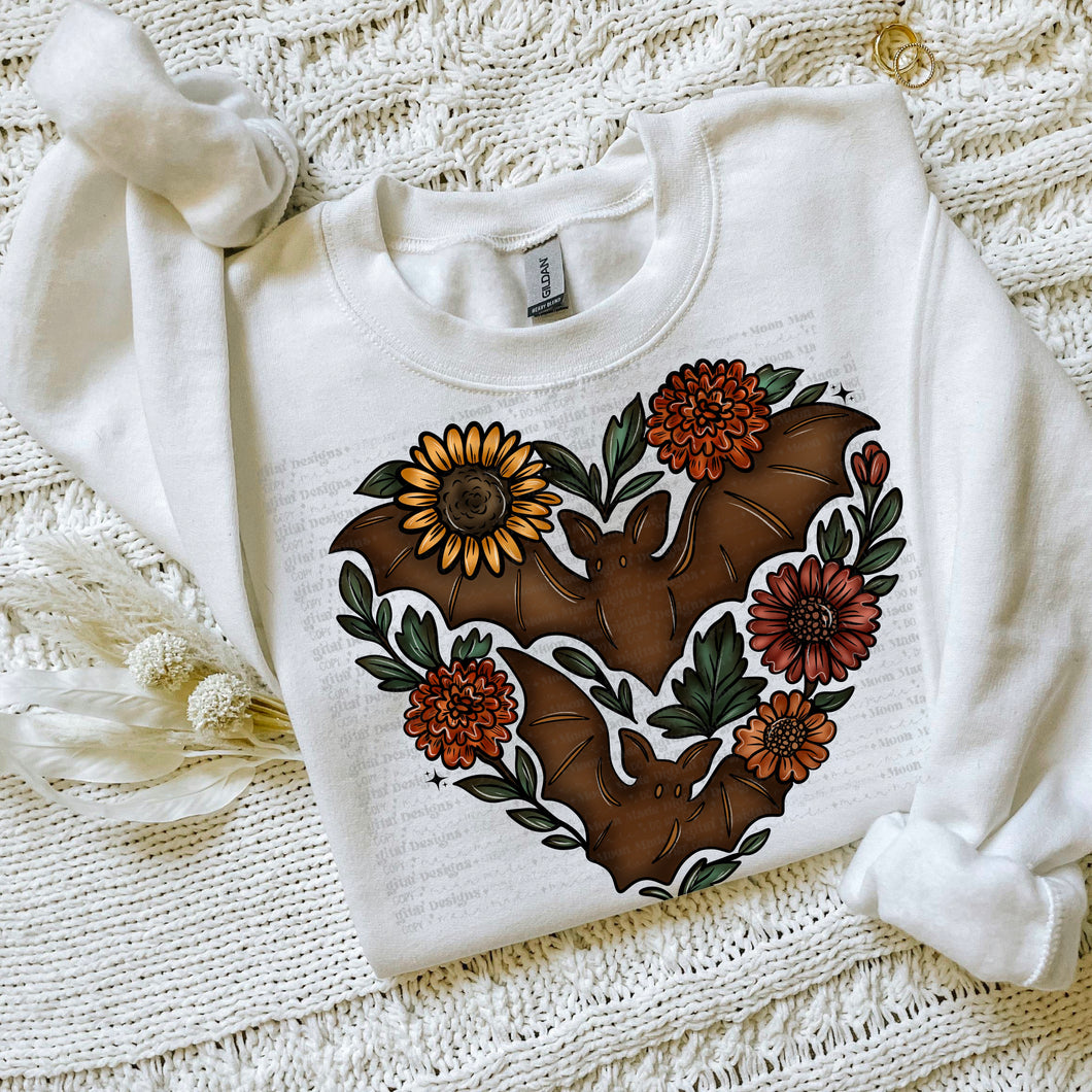 Chocolate Bats Heart TRANSFER MOON JULY 25