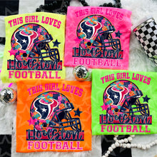 Load image into Gallery viewer, This Girl Loves Football Team Dropdown TRANSFER VIRGO JUNE 25
