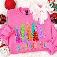 Load image into Gallery viewer, Oh Christmas Tree Bright Whimsy Trees TRANSFER TCC OCT 26
