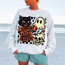 Load image into Gallery viewer, Support Local Makers Halloween Color DROPDOWN TRANSFER MOON JULY 25
