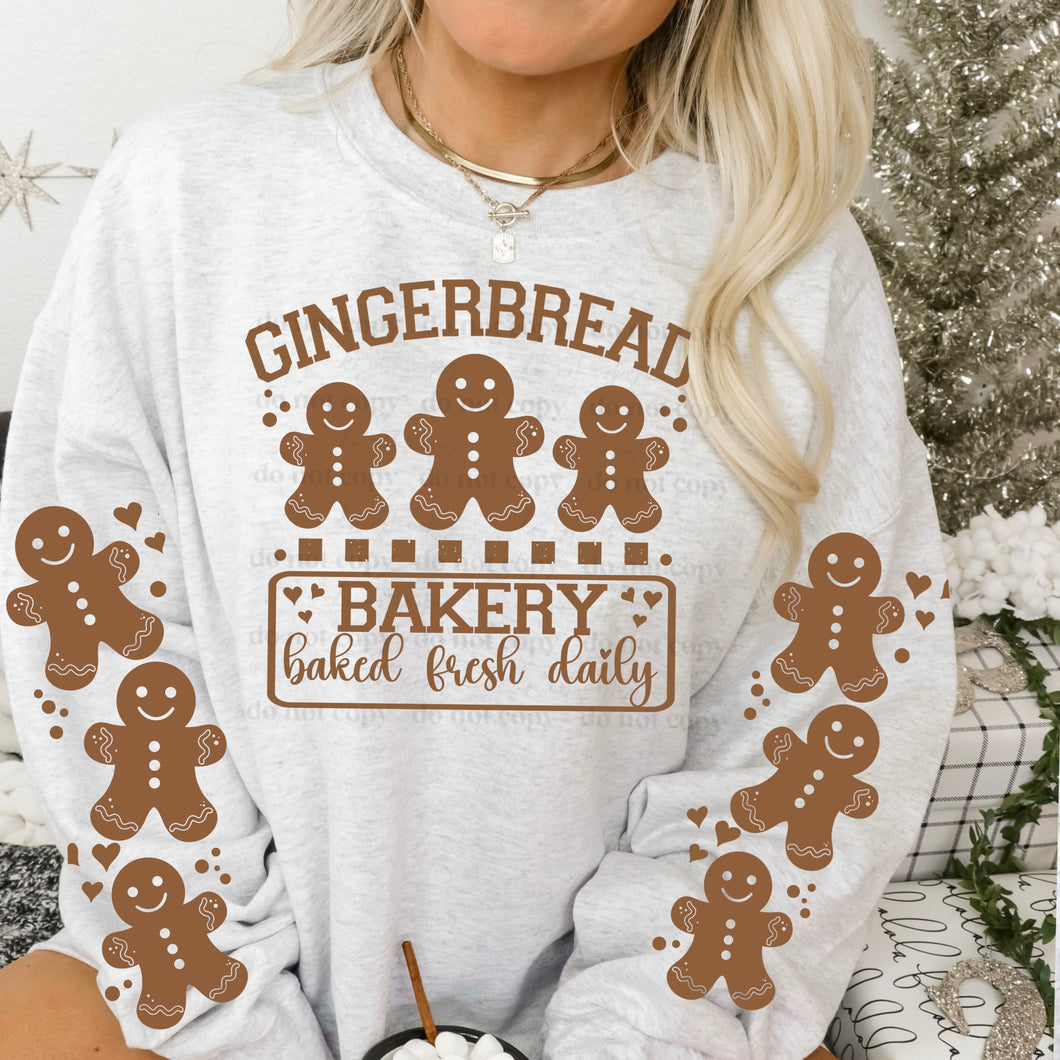 Gingerbread Bakery With SLEEVE OPTION TRANSFER CSC OCT 24