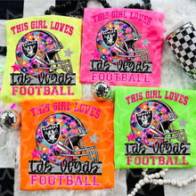 Load image into Gallery viewer, This Girl Loves Football Team Dropdown TRANSFER VIRGO JUNE 25
