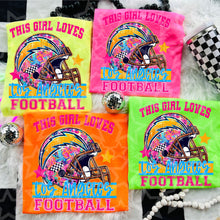 Load image into Gallery viewer, This Girl Loves Football Team Dropdown TRANSFER VIRGO JUNE 25
