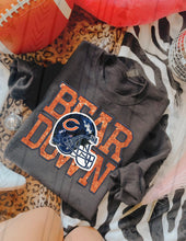 Load image into Gallery viewer, Football Mascot Faux Sequin Helmet DROPDOWN TRANSFER KAI JAN 26
