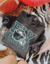 Load image into Gallery viewer, Football Mascot Faux Sequin Helmet DROPDOWN TRANSFER KAI JAN 26
