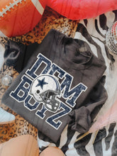 Load image into Gallery viewer, Football Mascot Faux Sequin Helmet DROPDOWN TRANSFER KAI JAN 26
