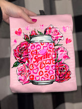 Load image into Gallery viewer, Pink Roses And Hearts Drink DROPDOWN TRANSFER SCG DEC 25
