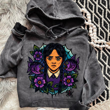 Load image into Gallery viewer, Wed_esday Purple Fish With SLEEVE OPTION DROPDOWN TRANSFER MOON AUG 25
