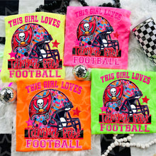 Load image into Gallery viewer, This Girl Loves Football Team Dropdown TRANSFER VIRGO JUNE 25
