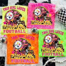 Load image into Gallery viewer, This Girl Loves Football Team Dropdown TRANSFER VIRGO JUNE 25
