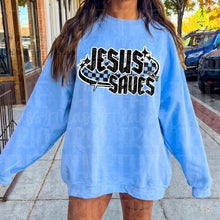 Load image into Gallery viewer, Jesus Saves Checkered TRANSFER CTD
