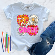 Load image into Gallery viewer, Pink And Orange Apple And Daisy Grades DROPDOWN TRANSFER SCG JULY
