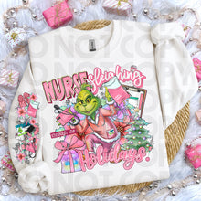 Load image into Gallery viewer, Medical Dropdown Sleighing Through The Holidays With SLEEVE OPTION DROPDOWN TRANSFER RHD SEPT 25 HOLIDAY CHEER OCCUPATIONS COLLAB SSD X RHD
