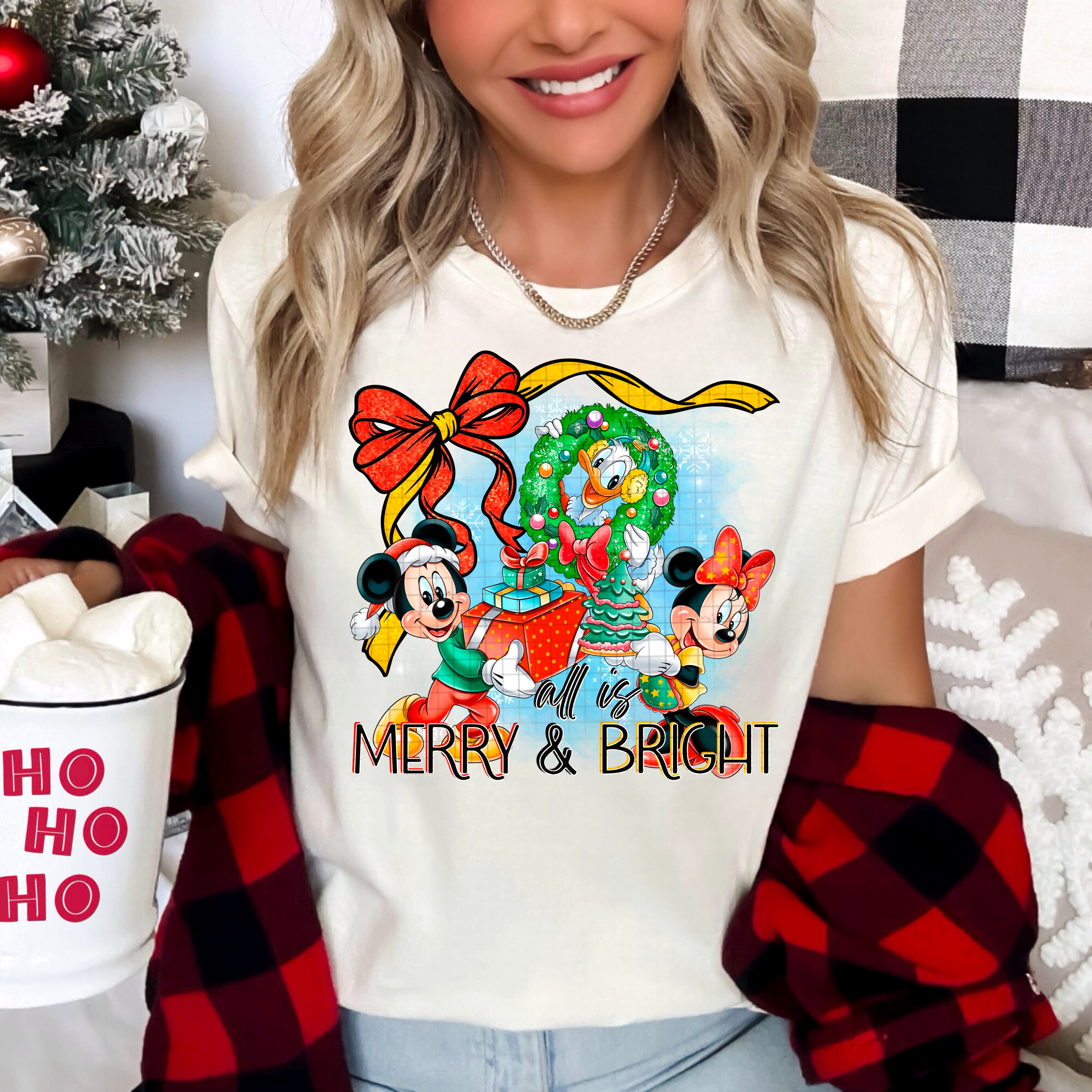All Is Merry & Bright TRANSFER DDVA OCT 25 ALL THINGS CHRISTMAS COLLAB ...