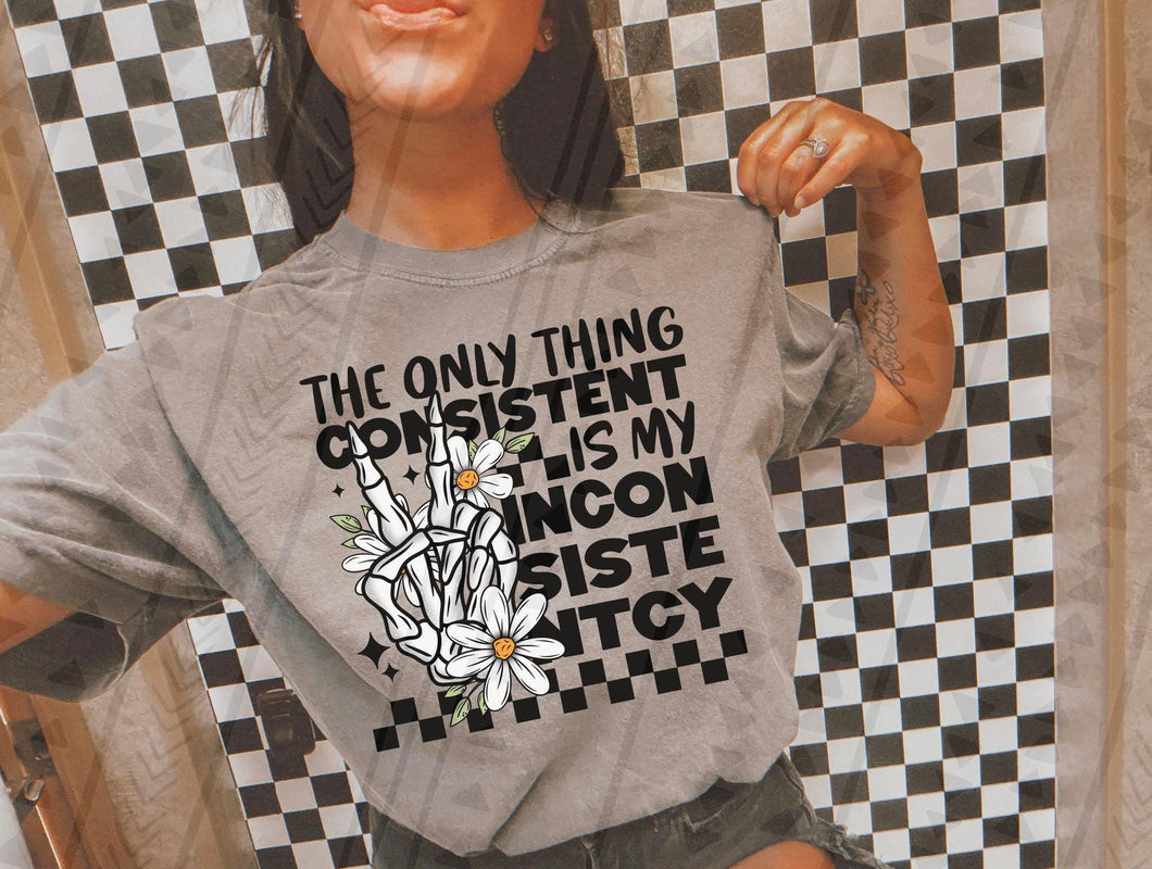 The Only Thing Consistent Is My Inconsistency TRANSFER TGG JULY 25