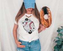 Load image into Gallery viewer, Baseballs With Flowers DROPDOWN TRANSFER SCG JAN
