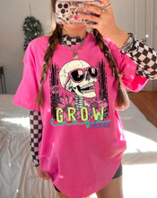 Load image into Gallery viewer, Grow Laugh Bloom Skull TRANSFER CST MAR
