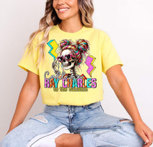 Load image into Gallery viewer, Call Me Ray Messy Bun Skelly TRANSFER CST MAR
