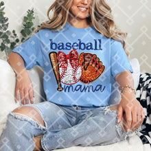 Load image into Gallery viewer, Baseball Mama Faux Sequins TRANSFER CCD MAR
