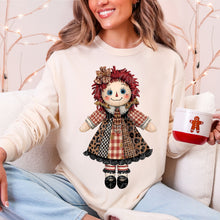 Load image into Gallery viewer, Christmas Faux Yarn Doll Skin Tone Dropdown TRANSFER VIRGO OCT 25

