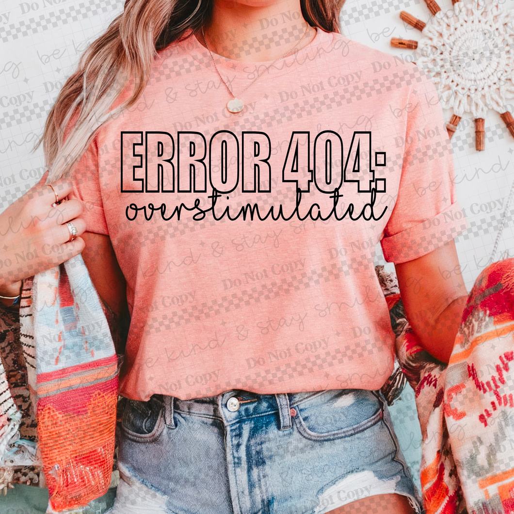Error 404: Overstimulated DROPDOWN TRANSFER CML APR