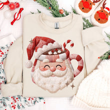 Load image into Gallery viewer, Hot Cocoa Weather Santa Mug Dropdown TRANSFER VIRGO OCT 25
