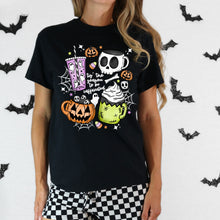Load image into Gallery viewer, Tis’ The Season To Be Caffeinated Halloween Color Dropdown TRANSFER CSC JULY 25
