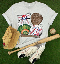 Load image into Gallery viewer, Baseball Bow And Mitt DROPDOWN TRANSFER SCG FEB
