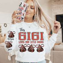 Load image into Gallery viewer, This Title Loves Her Little Kisses Dropdown With SLEEVE OPTION DROPDOWN TRANSFER VIRGO OCT 25
