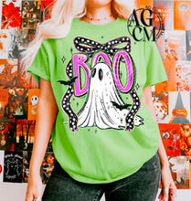 Load image into Gallery viewer, Checkered Bow And Ghost TRANSFER AGCM JULY
