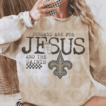 Load image into Gallery viewer, Sundays Are For Jesus &amp; Football Dropdown TRANSFER RHD OCT 25
