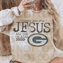 Load image into Gallery viewer, Sundays Are For Jesus &amp; Football Dropdown TRANSFER RHD OCT 25
