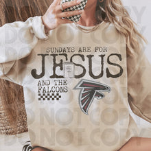 Load image into Gallery viewer, Sundays Are For Jesus &amp; Football Dropdown TRANSFER RHD OCT 25
