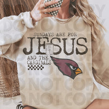 Load image into Gallery viewer, Sundays Are For Jesus &amp; Football Dropdown TRANSFER RHD OCT 25
