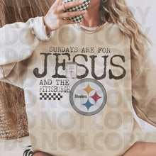Load image into Gallery viewer, Sundays Are For Jesus &amp; Football Dropdown TRANSFER RHD OCT 25
