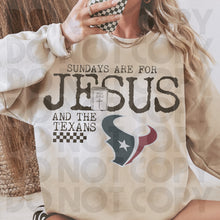 Load image into Gallery viewer, Sundays Are For Jesus &amp; Football Dropdown TRANSFER RHD OCT 25
